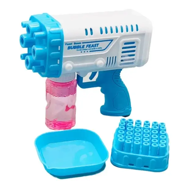36-8-hole-bazooka-bubble-water-gun-bazooka-water-bubble-gun-toy-for-kids-toddlers-out-door-fun-water-spray-gun-random-color - 2.webp