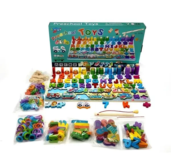 wooden-puzzle-sorting-learning-board-toys-abc-numbers-shapes-abacus-fish-picking-activity-and-animals-preschool-education-montessori-toys - 1.webp