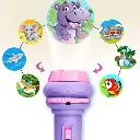 Mini Flashlight Projector-Baby Projector Torch