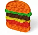 Push Pop Bubble-Popet Fidget-Burger Shape