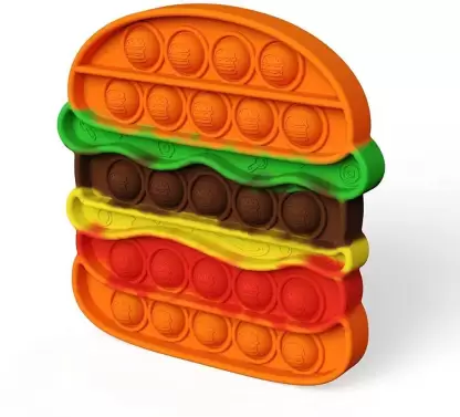 [rabitraders] Push Pop Bubble-Popet Fidget-Burger Shape