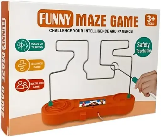 [Table] Electric Touch Funny Maze Game - Science Experiment Toys For Kids