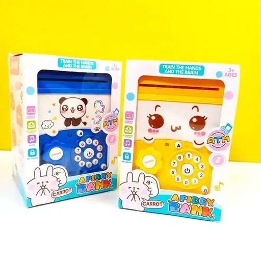[LEMON] Money Safe Bank For Kids – Fun, Secure & Interactive Savings Vault!