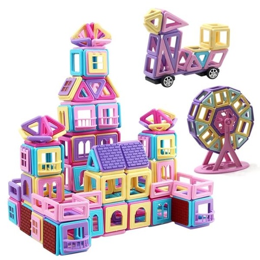 [HHC-MIDRIB] Magnetic Building Block For Kids-High Quality 40 Pcs 