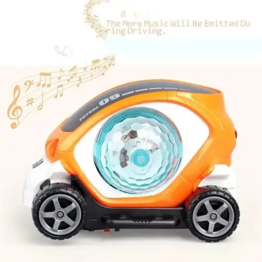 [NECTARINES] Future 09 Musical Stunt Car For Kids 