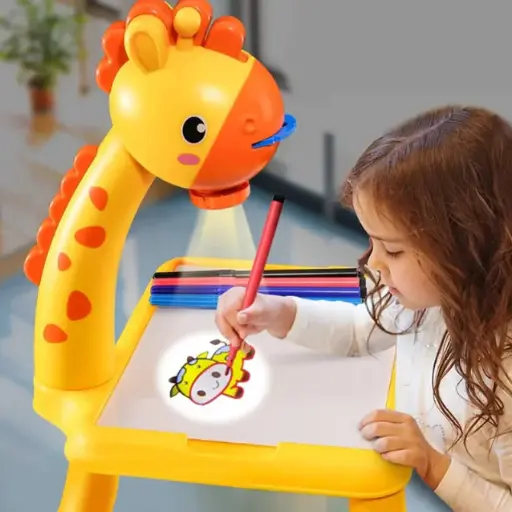 Art Drawing Board-Projection Painting Table | Giraffe Small Size Art Drawing Board 